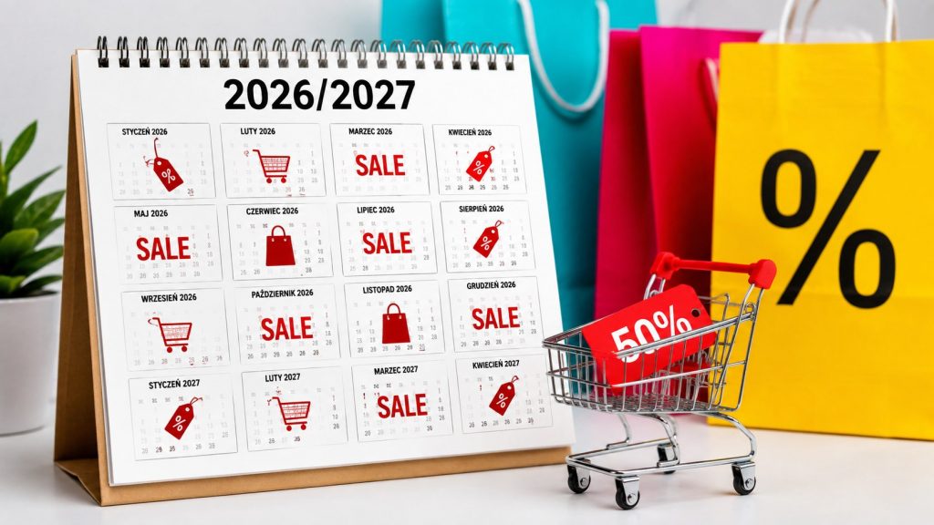 Kalendarz wyprzedaży 2026/2027 — kiedy kupować ubrania, żeby zapłacić najmniej